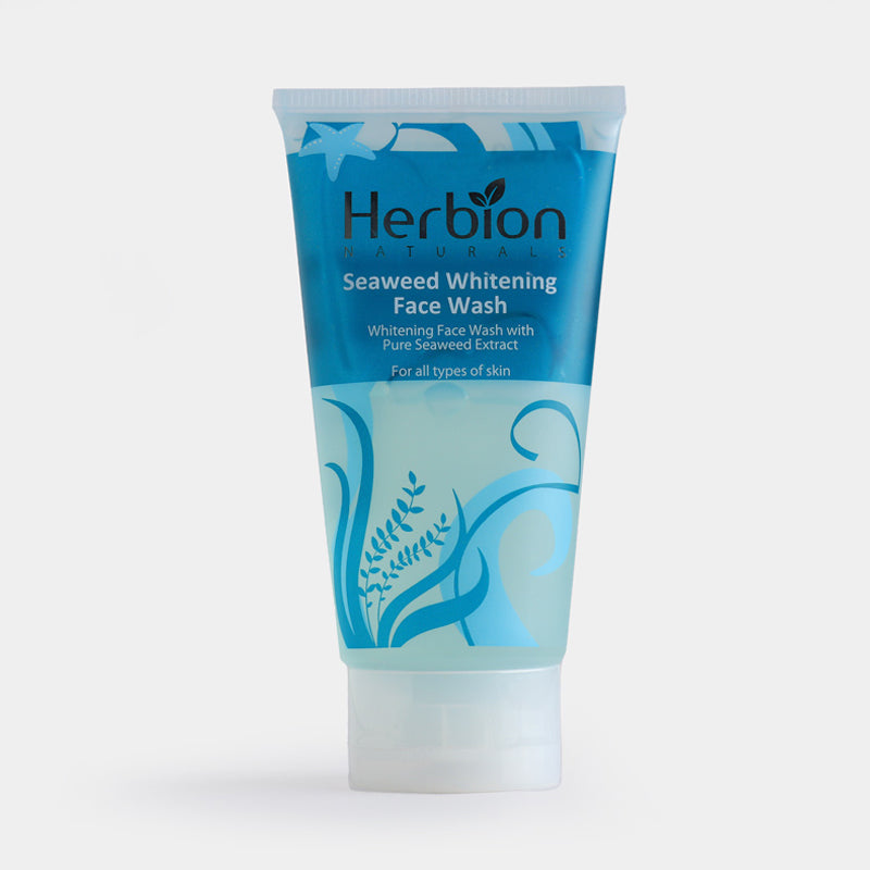 Herbion Seaweed Whitening Face wash 100Ml | Best Price in Pakistan original skincare product Pakistan Main image