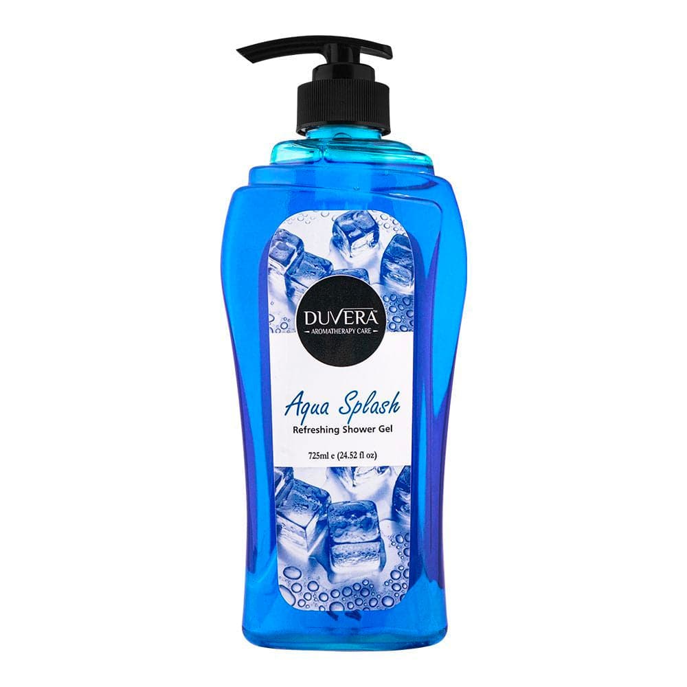 Duvera Shower Gel Aqua Splash 725Ml | Best Price in Pakistan original skincare product Pakistan مرکزی تصویر