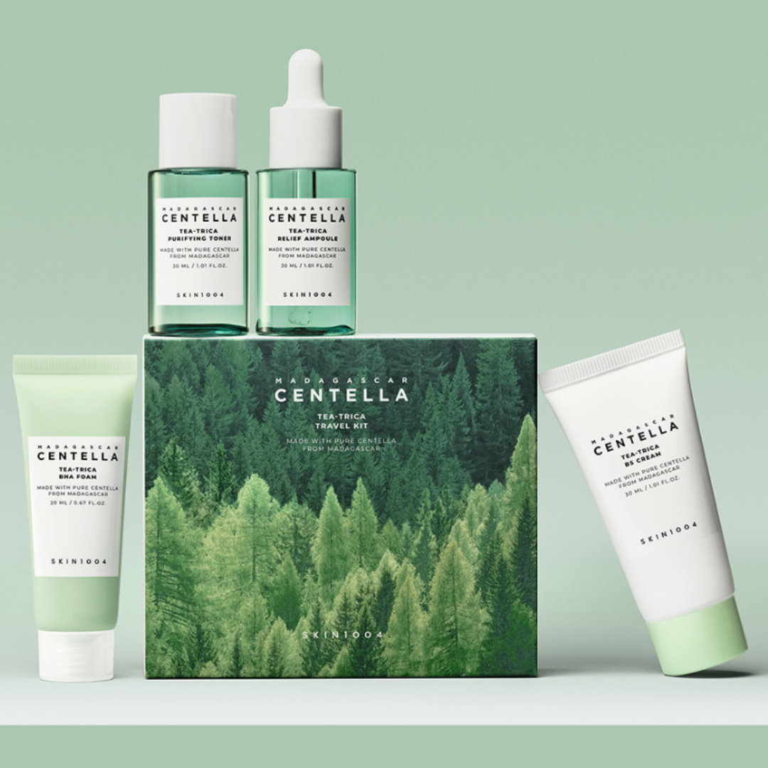 SKIN1004 Madagascar Centella Tea-Trica Travel Kit | Best Price in Pakistan original skincare product Pakistan Main image