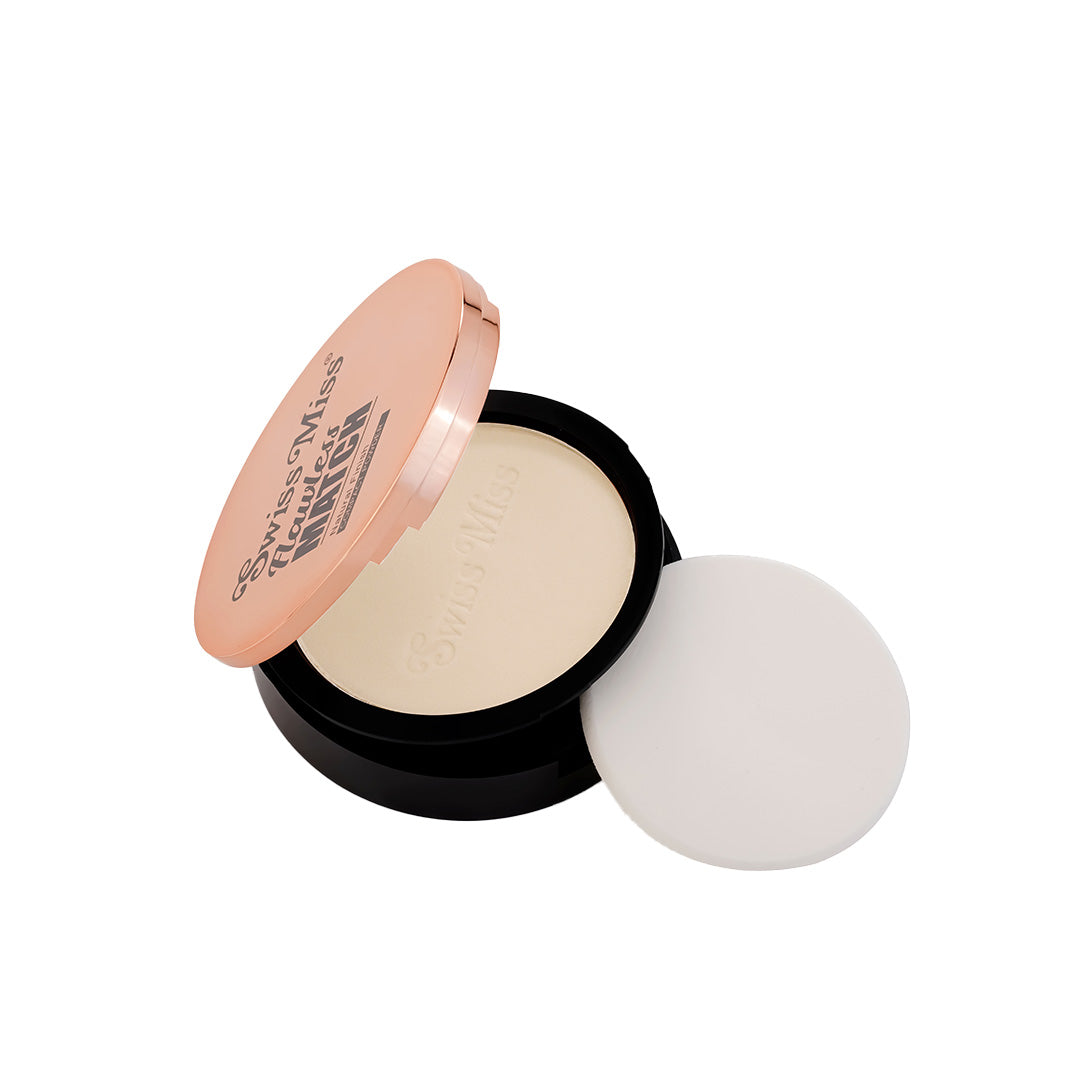 Swiss Miss |  Light Ivory Compact Powder | Best Price in Pakistan original skincare product Pakistan مرکزی تصویر