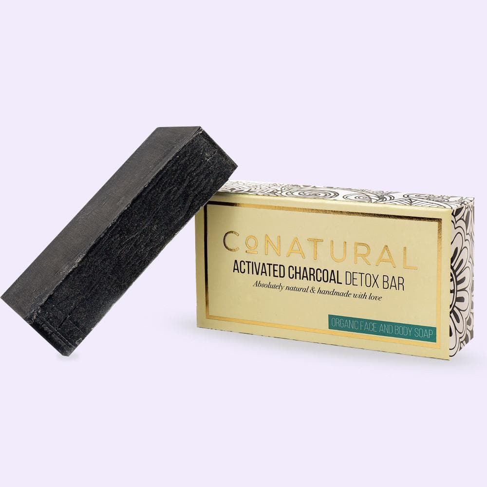 Conatural Activated Charcoal Soap | Best Price in Pakistan original skincare product Pakistan Main image