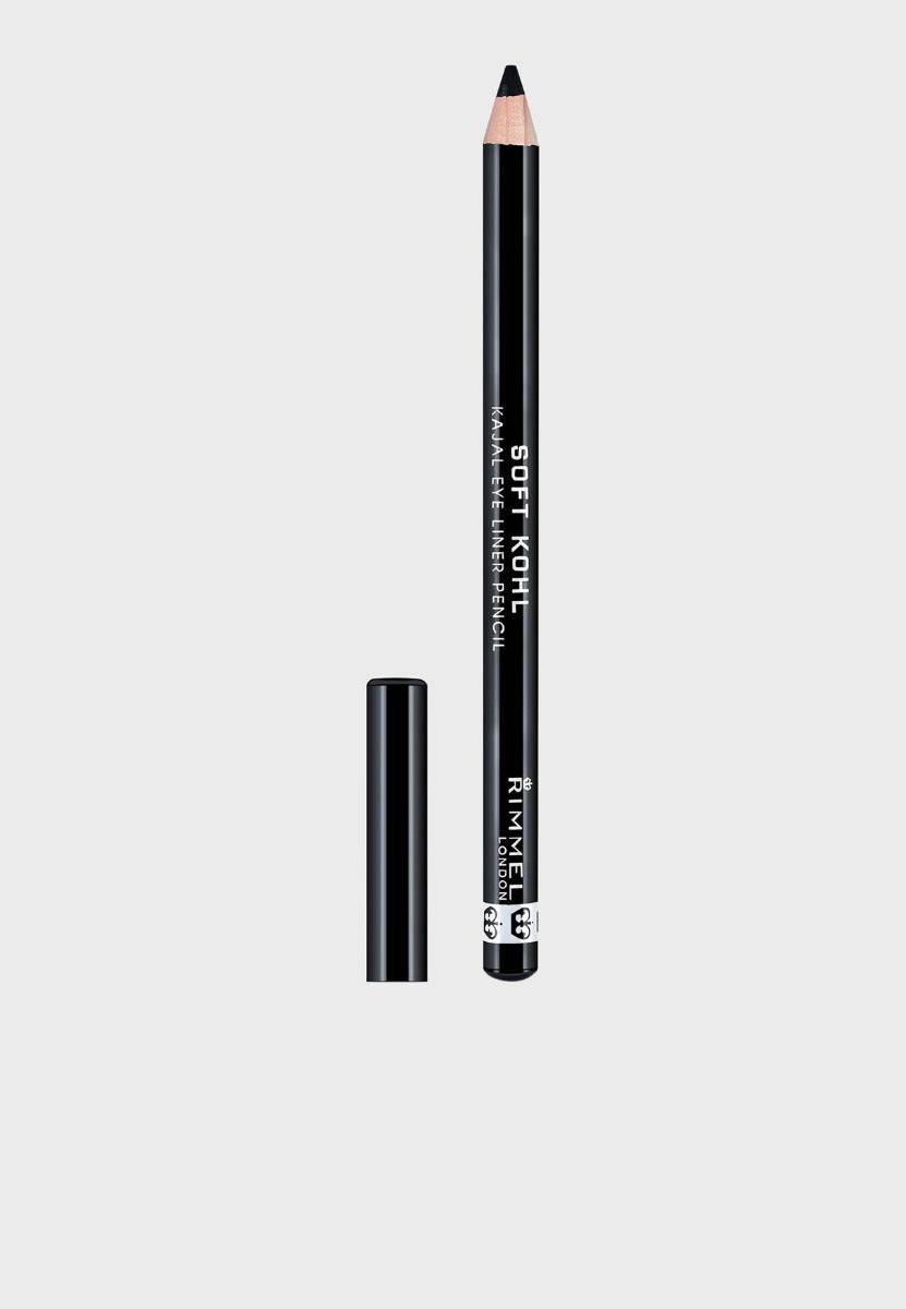 Rimmel Soft Khol Kajal Eyeliner Pencil Jet Black 034061 | Best Price in Pakistan original skincare product Pakistan Main image