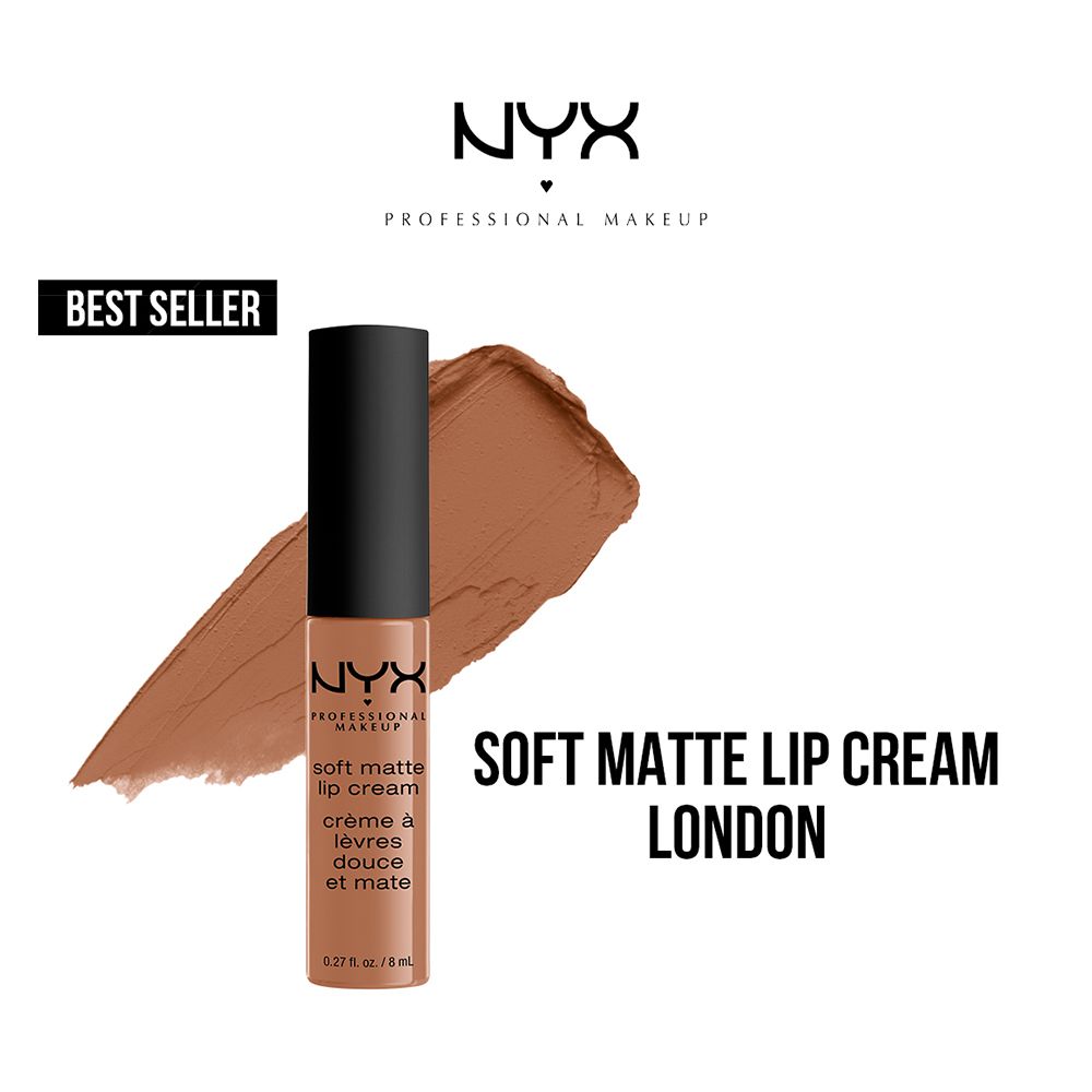 NYX | Soft Matte Lip Cream | 04 London | Best Price in Pakistan original skincare product Pakistan Main image