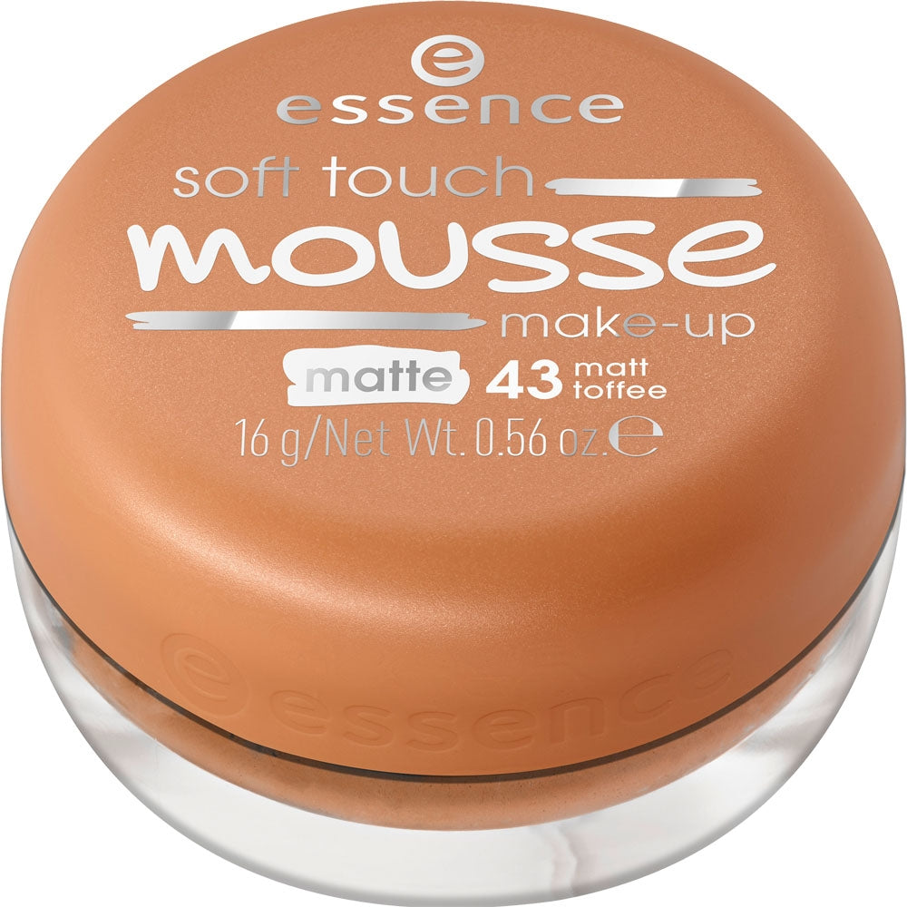 Essence | Soft Touch Mousse Make-Up 43 Matt Toffee | Best Price in Pakistan original skincare product Pakistan مرکزی تصویر
