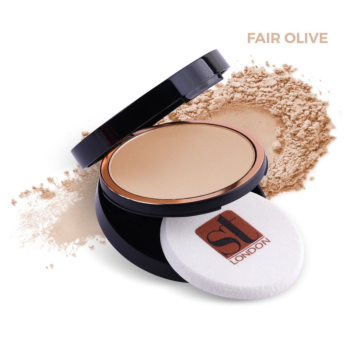 ST London Dual Wet & Dry Compact Powder | Fair Olive | Best Price in Pakistan original skincare product Pakistan مرکزی تصویر
