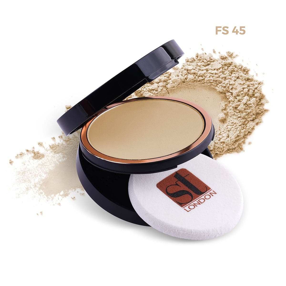 ST London Dual Wet & Dry Compact Powder | Fs 45 | Best Price in Pakistan original skincare product Pakistan