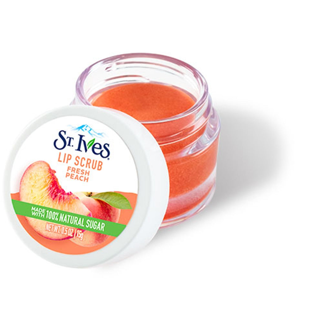 St.Ives | Fresh Peach Lip Scrub/Balm 15 g | Best Price in Pakistan original skincare product Pakistan مرکزی تصویر