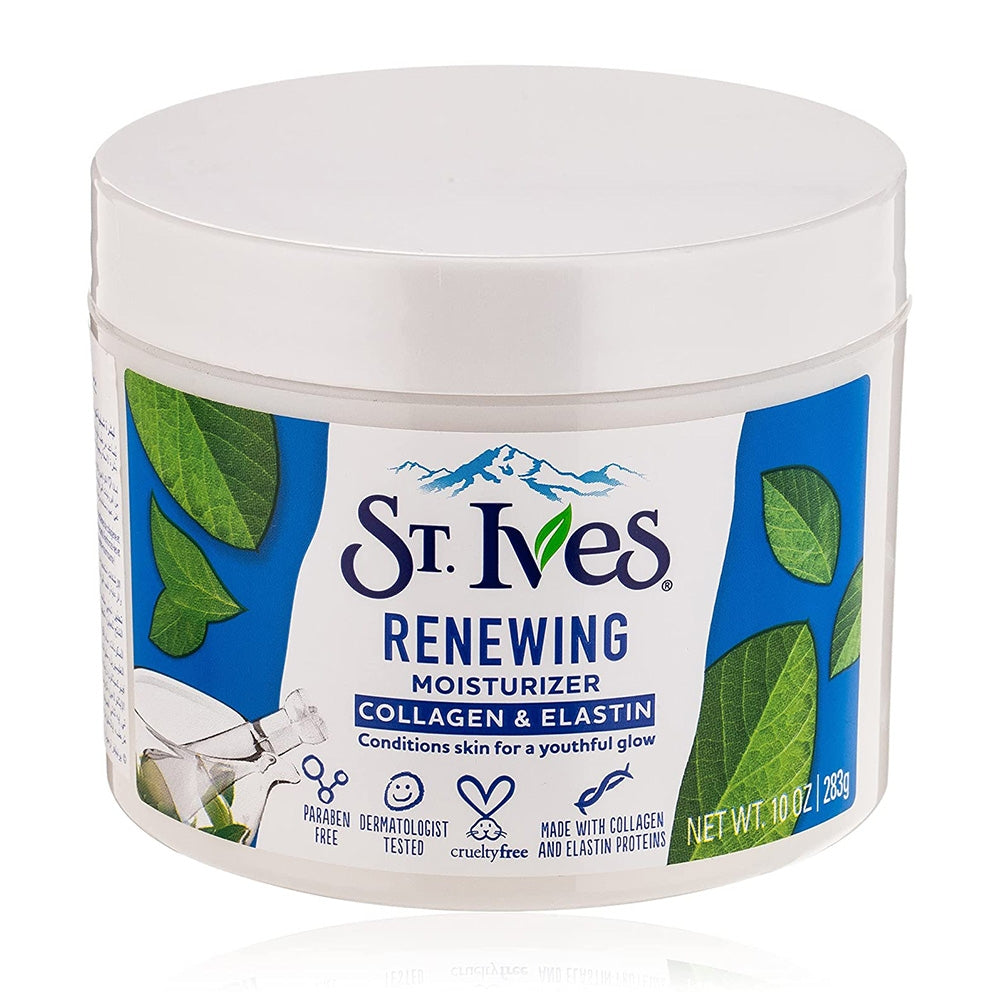 St.Ives | Renewing Facial Moisturizer U.S.A Collagen & Elastin Jar 283g | Best Price in Pakistan original skincare product Pakistan