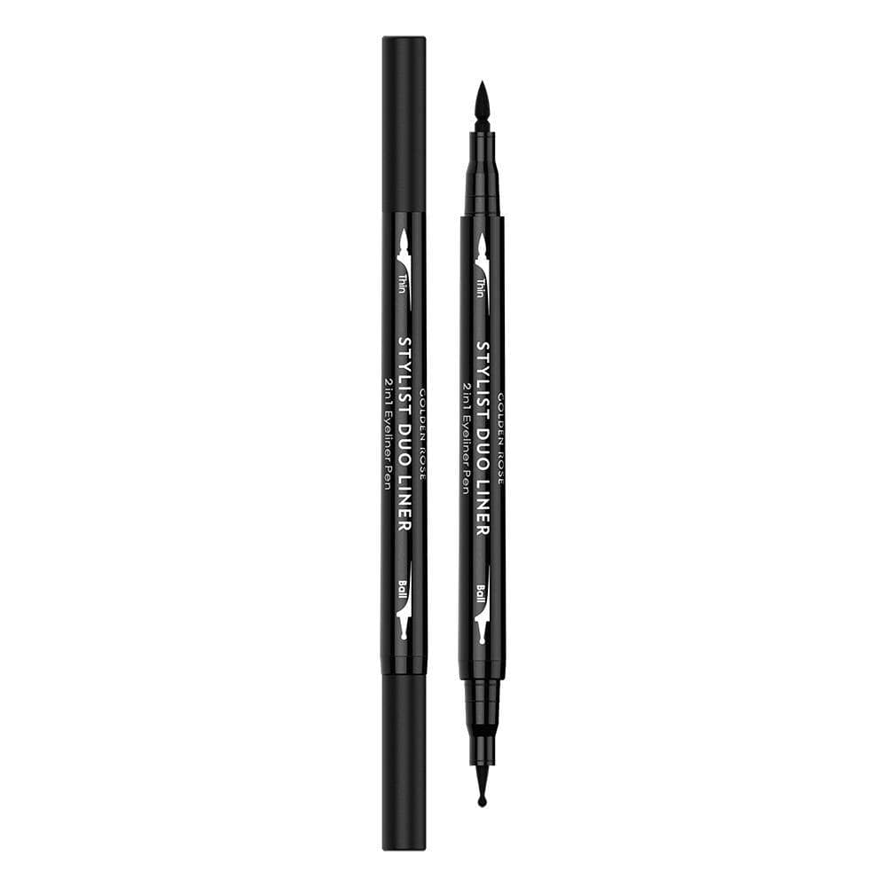 Golden Rose Stylist Duo Liner 2 in 1 Eyeliner Pencil NEW | Best Price in Pakistan original skincare product Pakistan