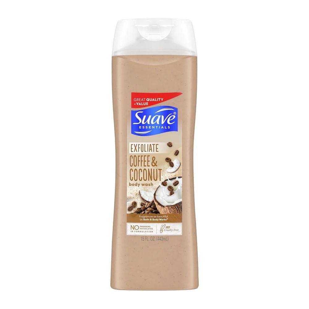 Suave | Coffee & Coconut Body Wash 443ml | Best Price in Pakistan original skincare product Pakistan