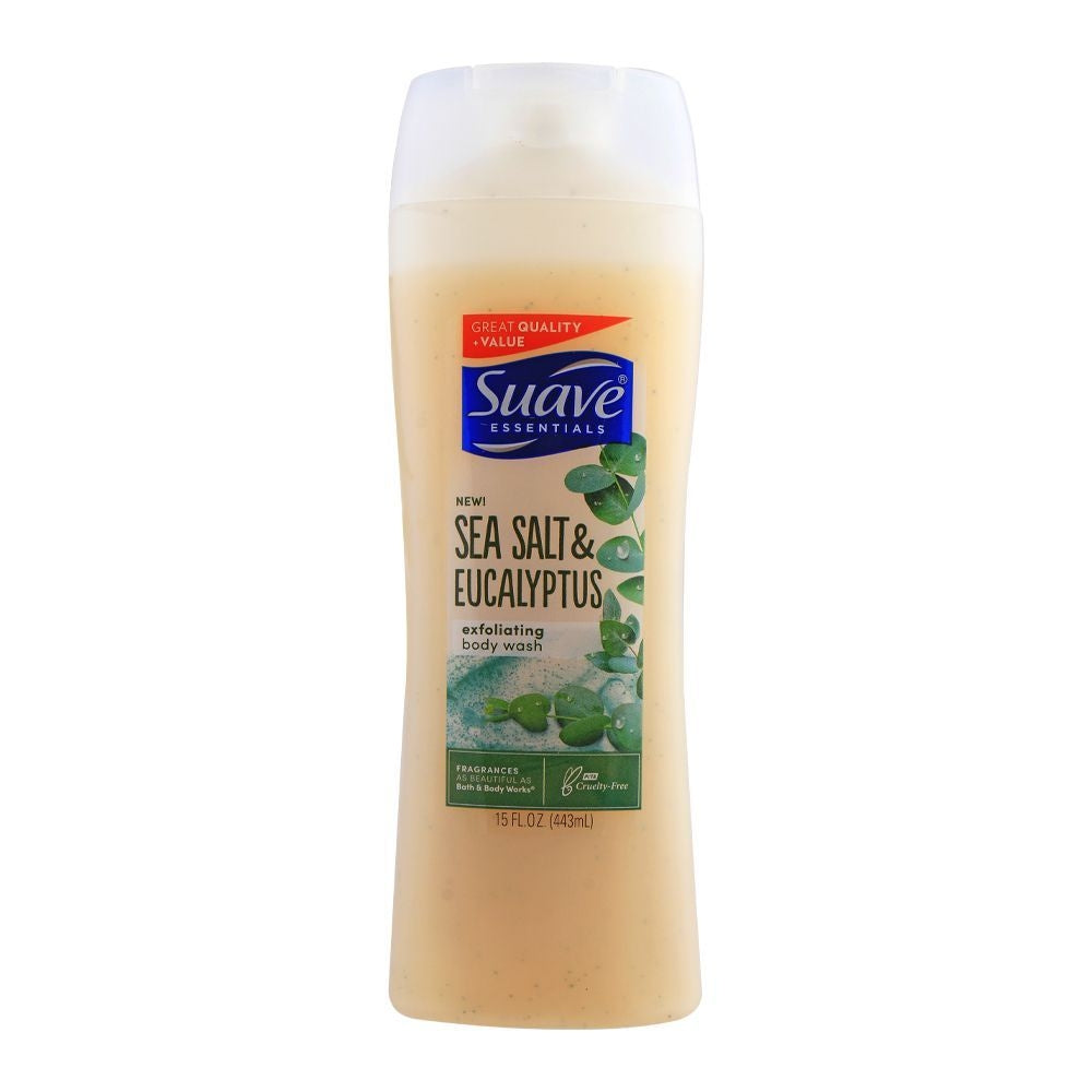 Suave | Exfoliating Sea Salt Body Wash 443ml | Best Price in Pakistan original skincare product Pakistan Main image