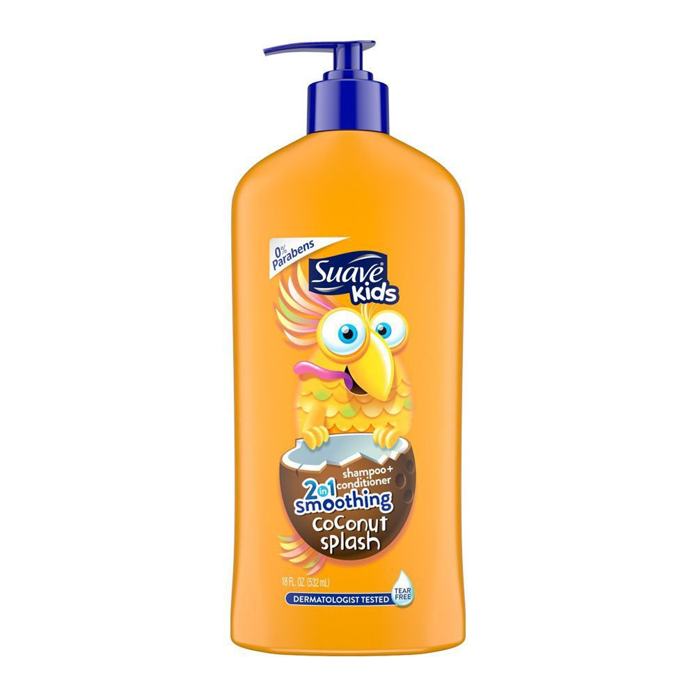 Suave | Kids 2in1 Coconut Splash Shampoo + Conditioner 532ml | Best Price in Pakistan original skincare product Pakistan