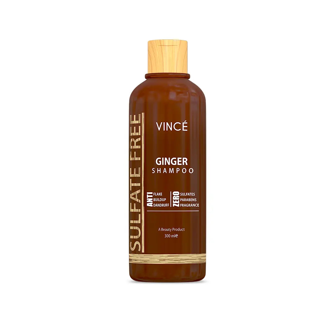 Vince | Sulfate-Free Ginger Shampoo 300 ML | Best Price in Pakistan original skincare product Pakistan