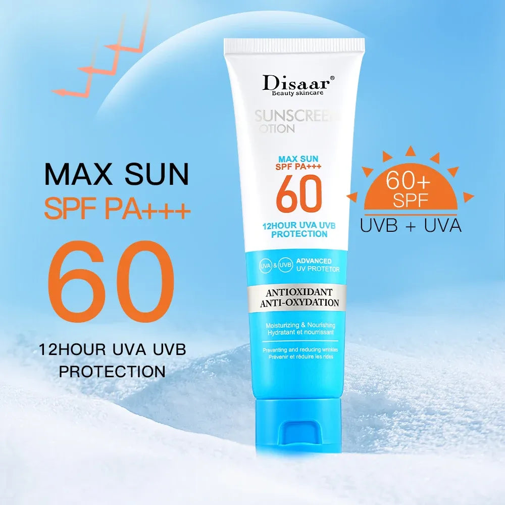 Disaar | Sunscreen Lotion Max Sun SPF60 Antioxidant | 50ml | Best Price in Pakistan original skincare product Pakistan