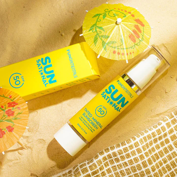 Fundamentals Sunsational | Tinted Sunblock with SPF 50 | Best Price in Pakistan original skincare product Pakistan Main image