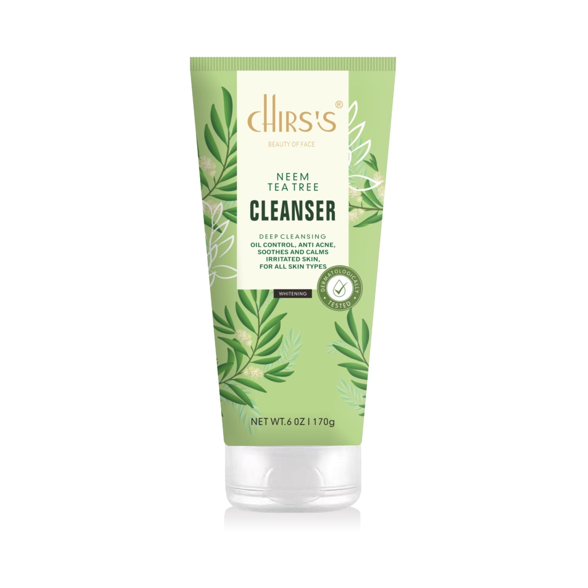 Chirs's | Neem Tea Tree Essence Cleanser | 170g | Best Price in Pakistan original skincare product Pakistan Main image