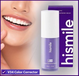 Teeth Brightening Hi smiles V34 Color Corrector Serum 30ml Secondary image