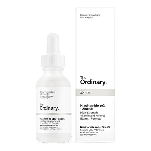 THE ORDINARY NIACINAMIDE 10% + ZINC 1% - 30ML - Made in Canada Main image