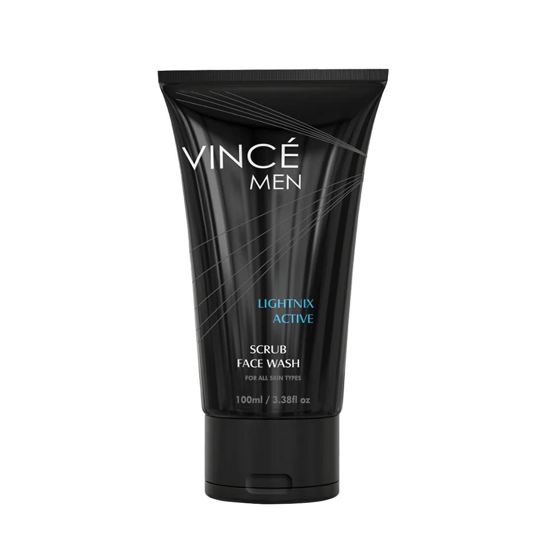 Vince | Scrub Face Wash Men | 100ml | Best Price in Pakistan original skincare product Pakistan Main image