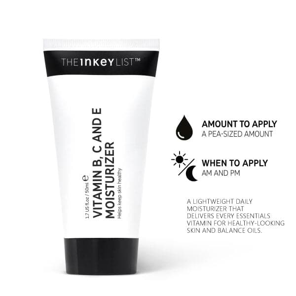 The Inkey List Vitamin B, C & E Moisturizer | 50ml | Best Price in Pakistan original skincare product Pakistan Main image