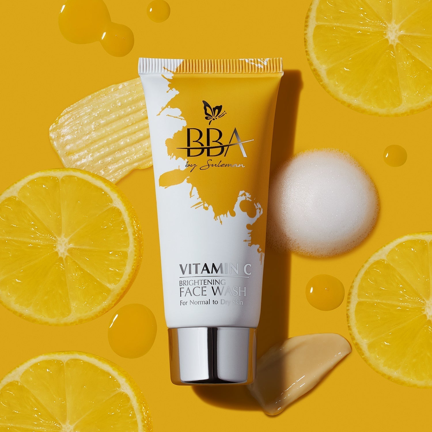 BBA By Suleman | Vitamin C Brightening Face Wash For Normal To Dry Skin | Best Price in Pakistan original skincare product Pakistan Main image