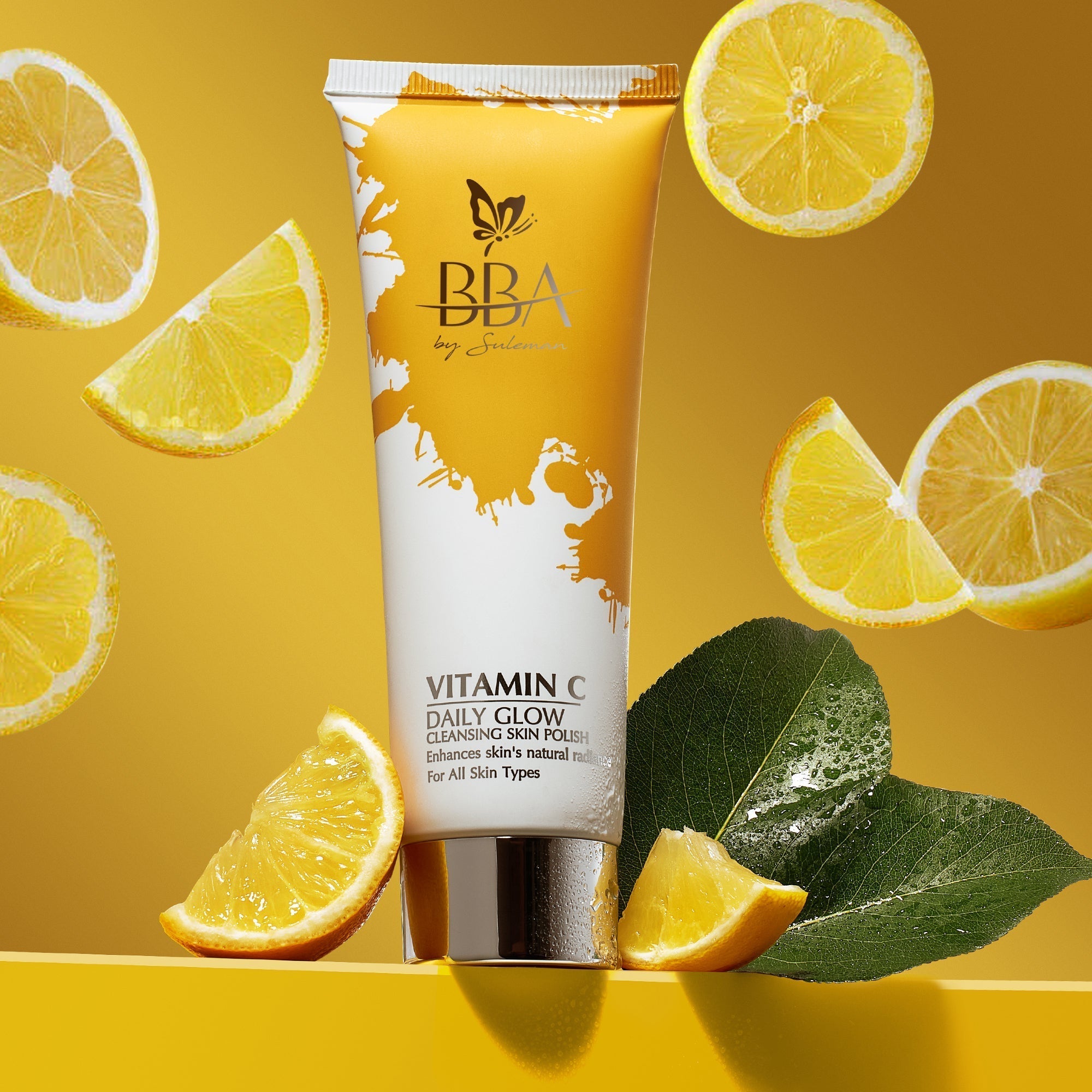 BBA By Suleman | Vitamin C Daily Glow Cleansing Skin Polish 120ml | Best Price in Pakistan original skincare product Pakistan Main image