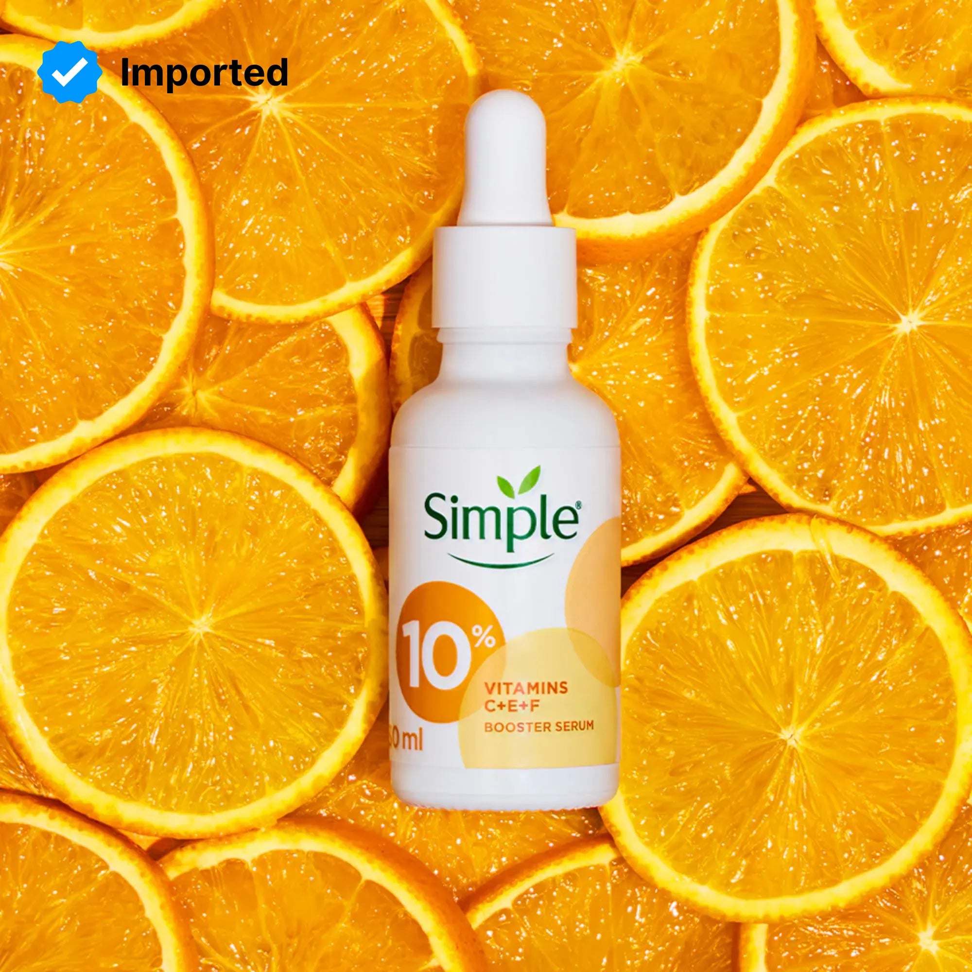 Simple Booster Serum Vitamin C 30ml | Best Price in Pakistan original skincare product Pakistan