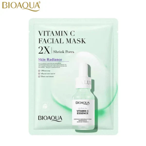 Bioaqua | Vitamin C Facial Mask 2X Moisturising Skin | Best Price in Pakistan original skincare product Pakistan Main image