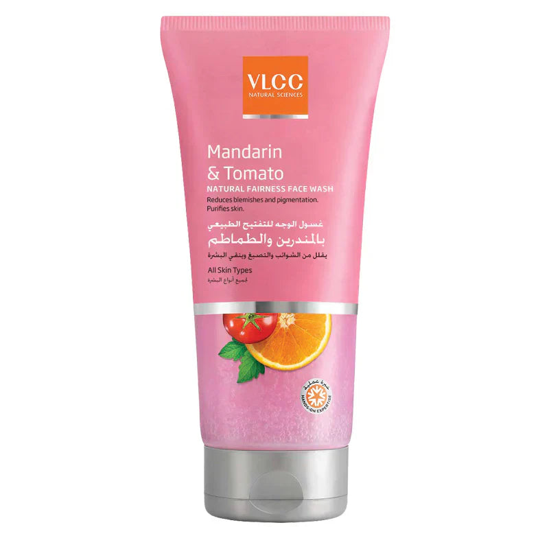 VLCC | Mandarin & Tomato Face Wash  150 ML | Best Price in Pakistan original skincare product Pakistan Main image