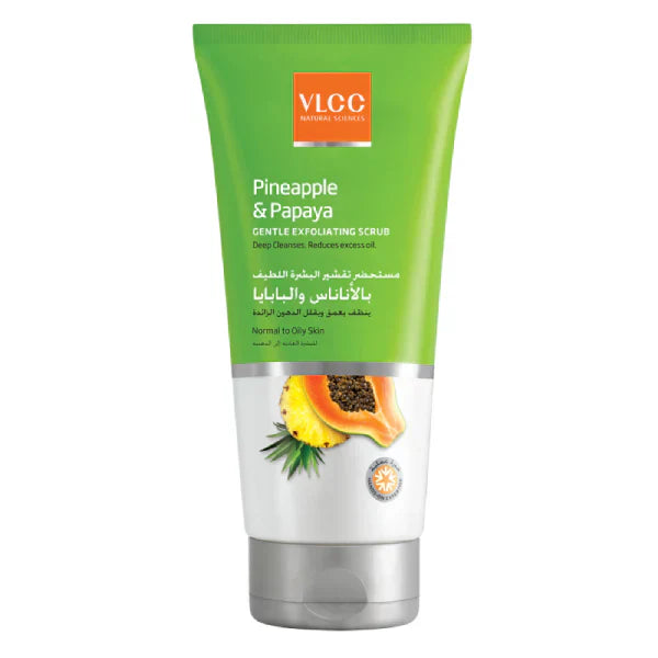 VLCC | Pineapple & Papaya Gentle Exfoliating Scrub 150 ML | Best Price in Pakistan original skincare product Pakistan Main image