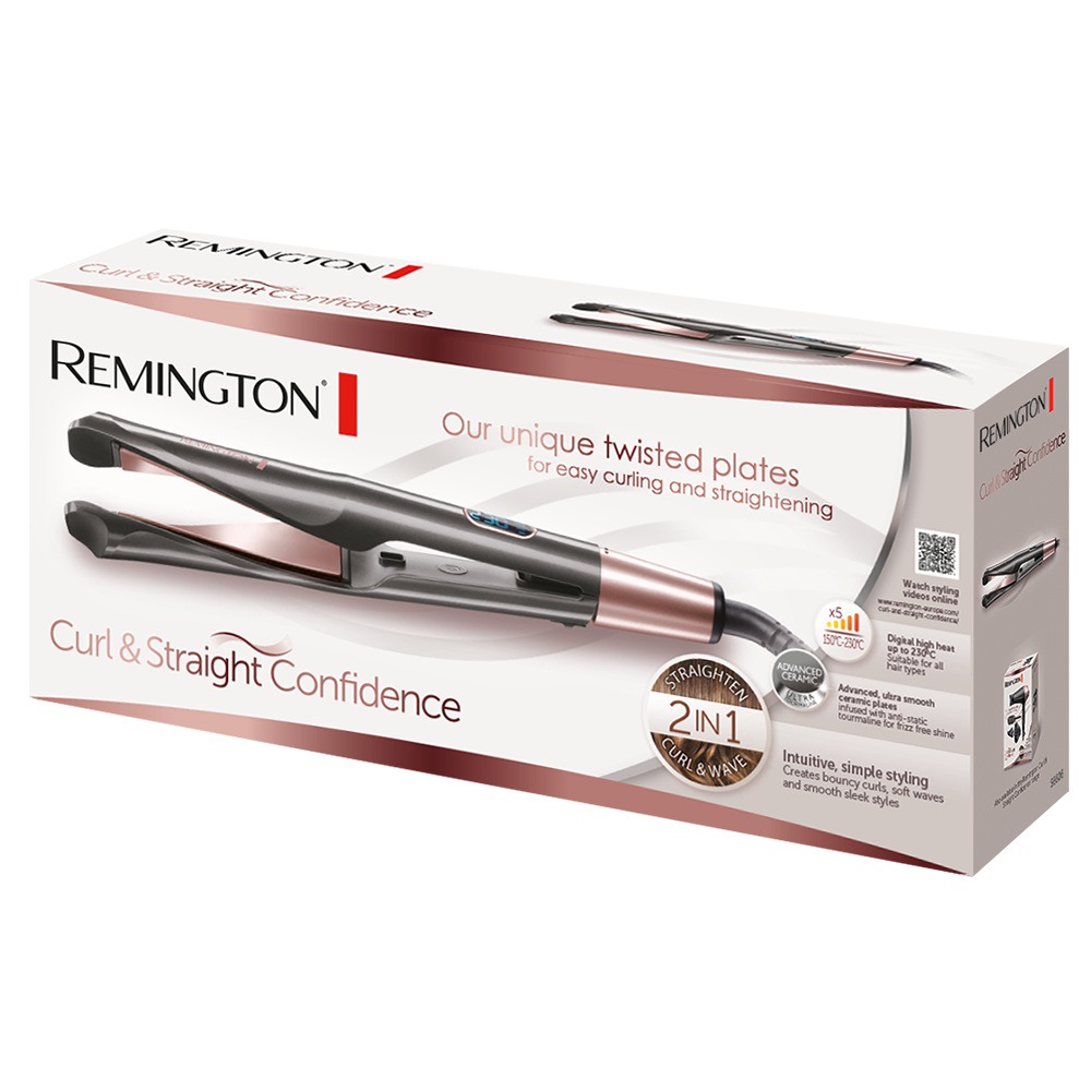 Remington 2 In 1 Curl & Wave Hair Straightener | S6606 | Best Price in Pakistan original skincare product Pakistan Main image