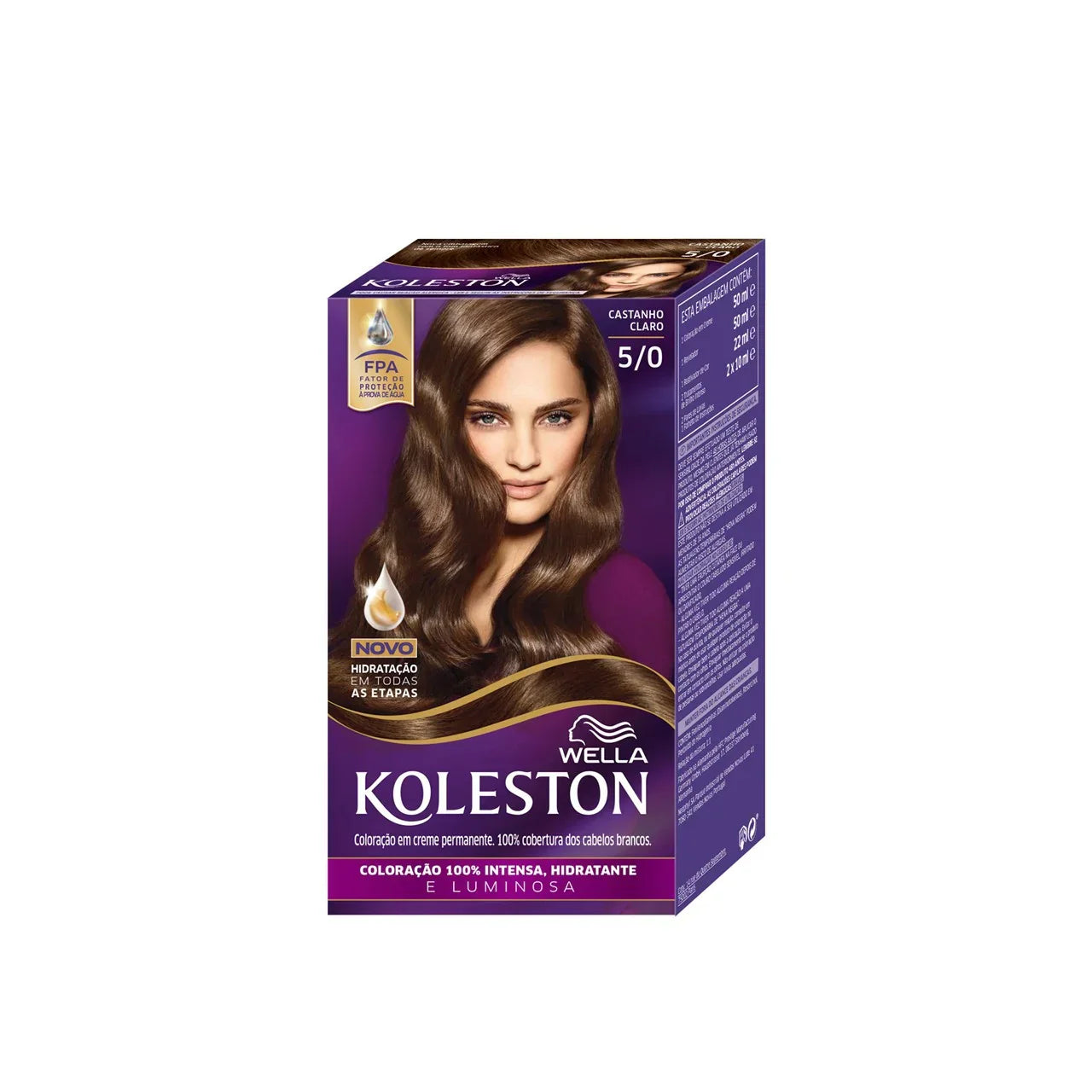 Wella Koleston KIT 5 0 Light Brown Menap | Best Price in Pakistan original skincare product Pakistan مرکزی تصویر