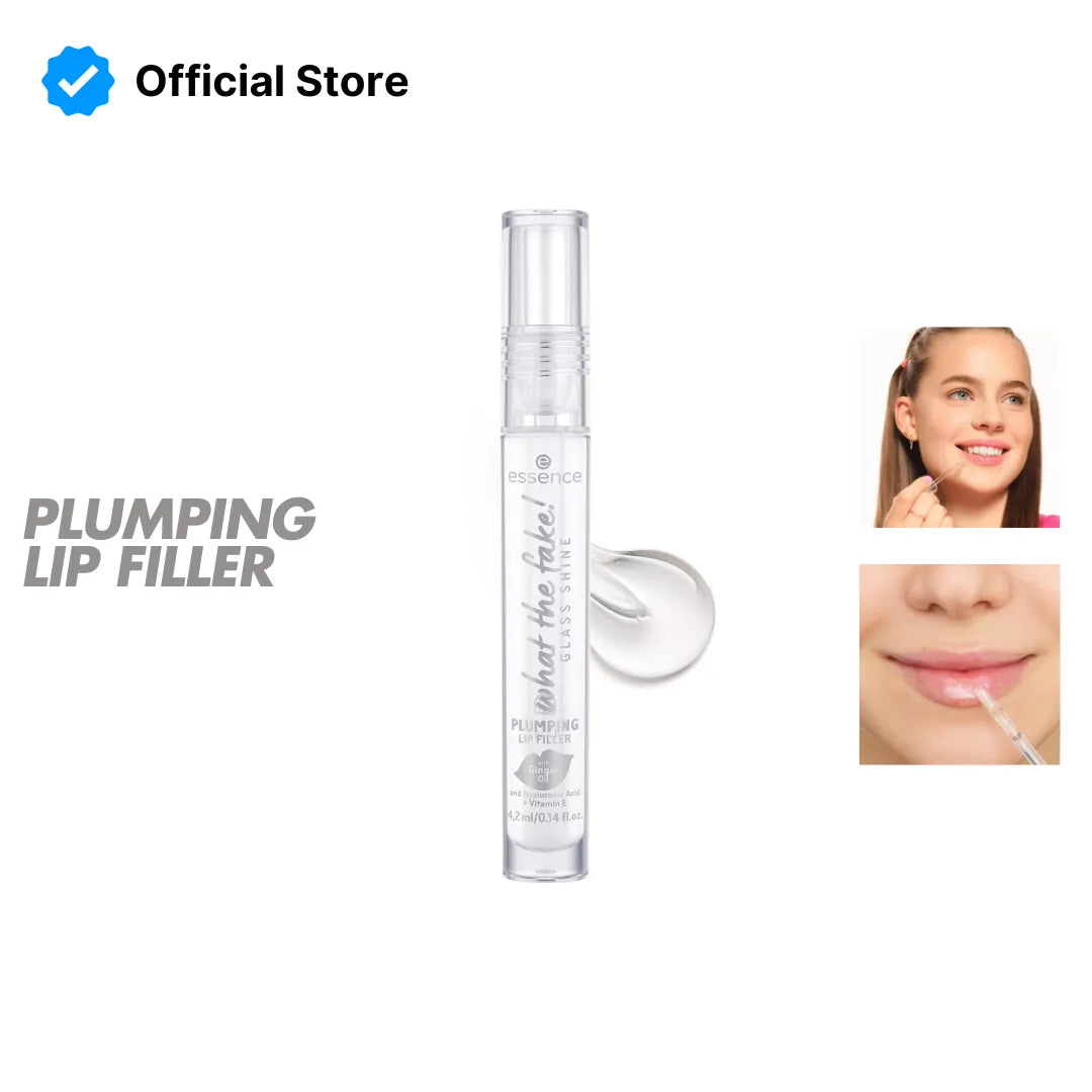 Essence What The Fake! Glass Shine Plumping Lip Filler 01 | Best Price in Pakistan original skincare product Pakistan Main image