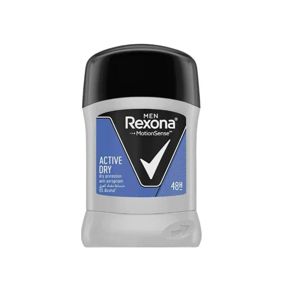 Rexona | Deodorant Stick Men Active Dry 40G | Best Price in Pakistan original skincare product Pakistan مرکزی تصویر