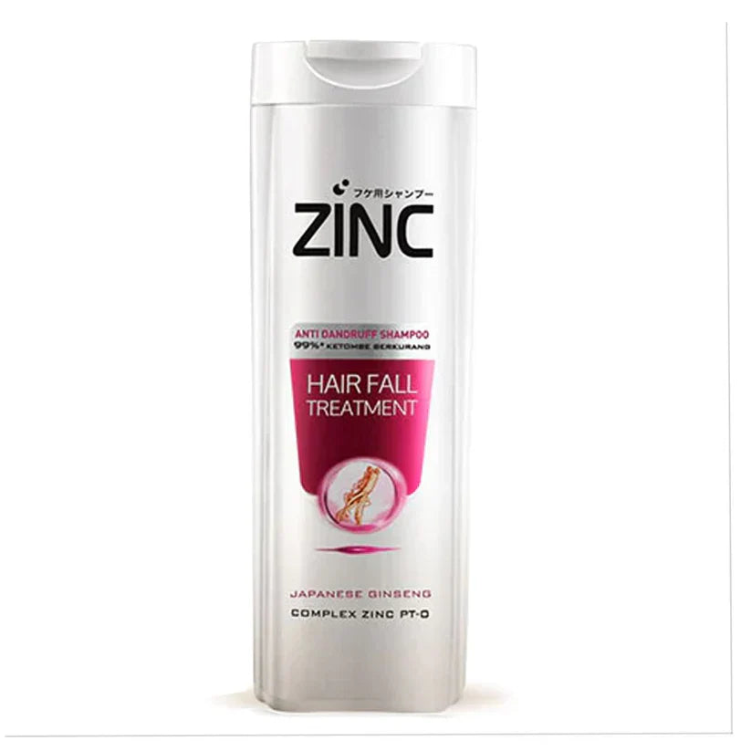 Zinc | Anti Dandruff Shampoo Hair Fall Treatment Ginseng | 340Ml | Best Price in Pakistan original skincare product Pakistan مرکزی تصویر